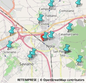 Mappa Via dell'Università, 80035 Nola NA, Italia (2.52923)