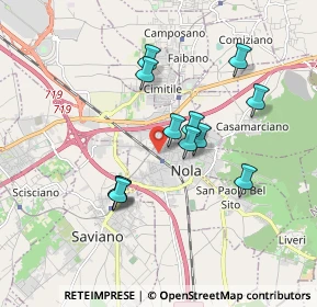 Mappa Piazza Santorelli, 80035 Nola NA, Italia (1.6675)
