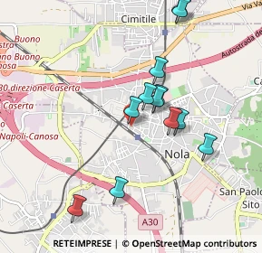 Mappa Via dell'Università, 80035 Nola NA, Italia (0.93083)