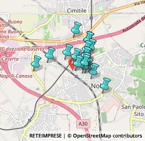 Mappa Via dell'Università, 80035 Nola NA, Italia (0.548)