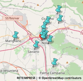 Mappa Via dell'Università, 80035 Nola NA, Italia (2.94818)