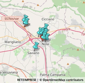 Mappa Via P. Fellecchia, 80035 Nola NA, Italia (2.03455)