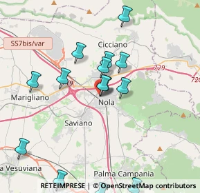 Mappa Via P. Fellecchia, 80035 Nola NA, Italia (4.71333)