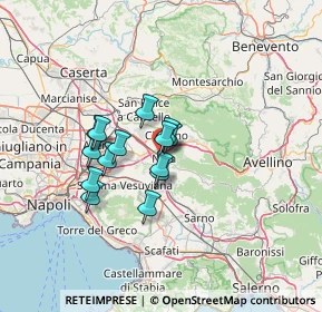 Mappa Via Vincenzo Bellini, 80035 Nola NA, Italia (10.08857)
