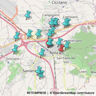 Mappa Via Vincenzo Monti, 80035 Nola NA, Italia (1.8945)