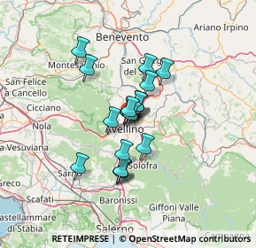Mappa Avellino AO Moscati, 83100 Avellino AV, Italia (9.20316)