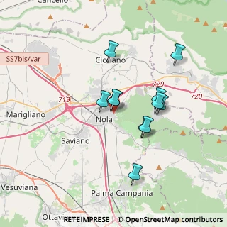 Mappa Via della Repubblica, 80035 Nola NA, Italia (3.13727)