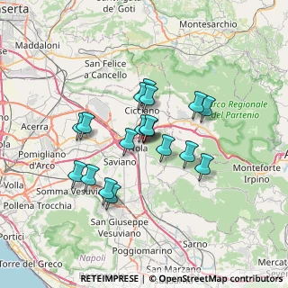 Mappa Via della Repubblica, 80035 Nola NA, Italia (5.90667)