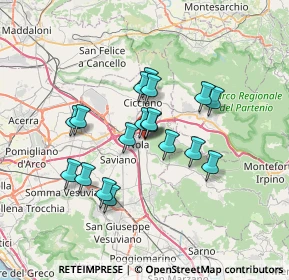 Mappa Via dell'Amicizia, 80035 Nola NA, Italia (5.90056)