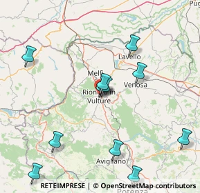 Mappa Via Umberto I, 85028 Rionero In Vulture PZ, Italia (18.77273)