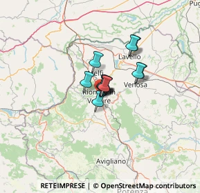 Mappa Via Umberto I, 85028 Rionero In Vulture PZ, Italia (6.6125)