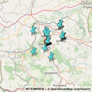 Mappa Via Umberto I, 85028 Rionero In Vulture PZ, Italia (8.561)