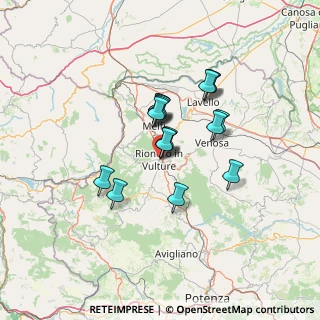 Mappa Via Umberto I, 85028 Rionero In Vulture PZ, Italia (10.53941)