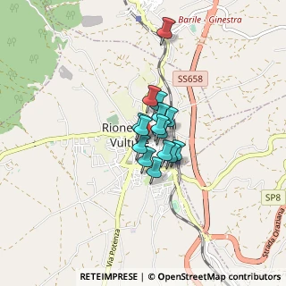 Mappa Via Umberto I, 85028 Rionero In Vulture PZ, Italia (0.46533)