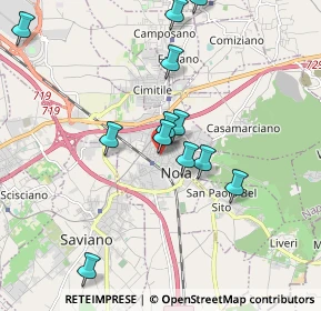 Mappa Via Tommaso Vitale, 80035 Nola NA, Italia (1.99167)