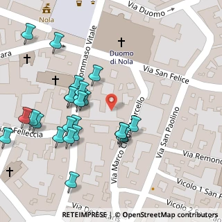 Mappa Via Tommaso Vitale, 80035 Nola NA, Italia (0.0625)
