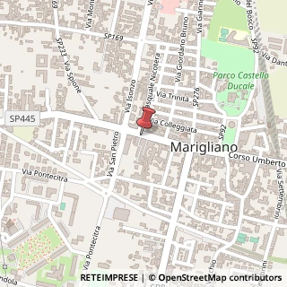 Mappa Corso Umberto I, 255, 80034 Marigliano, Napoli (Campania)