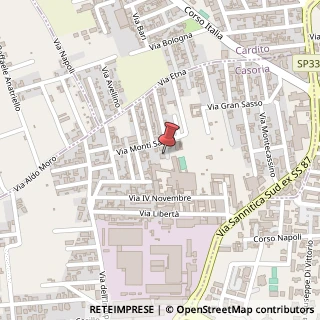 Mappa Via Monviso, 12, 80026 Casoria, Napoli (Campania)