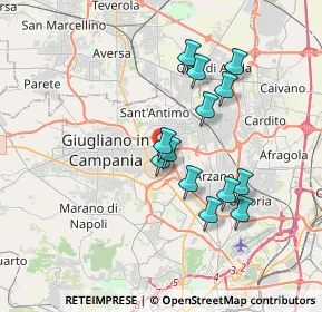 Mappa Via Monte Rosa, 80017 Melito di Napoli NA, Italia (3.36385)