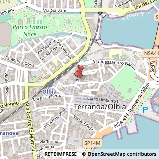 Mappa Via porto romano 31/b, 07026 Olbia, Olbia-Tempio (Sardegna)