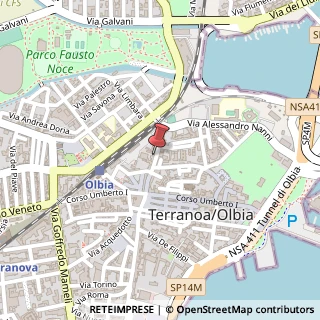 Mappa Via Porto Romano, 23, 07026 Olbia, Olbia-Tempio (Sardegna)