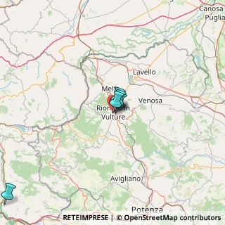 Mappa Via del Popolo, 85028 Rionero In Vulture PZ, Italia (46.9625)