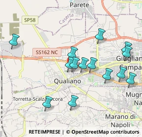 Mappa Via Marco Aurelio, 80019 Qualiano NA, Italia (2.075)