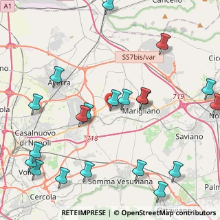 Mappa Via G. Bruno, 80031 Brusciano NA, Italia (5.8665)