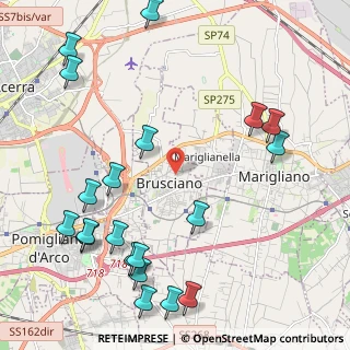 Mappa Via G. Bruno, 80031 Brusciano NA, Italia (2.975)