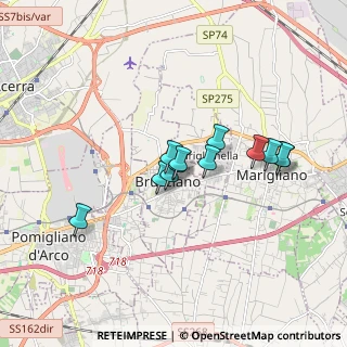 Mappa Via G. Bruno, 80031 Brusciano NA, Italia (1.41667)