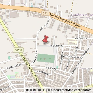 Mappa Via Salicelle, 36, 80014 Giugliano in Campania, Napoli (Campania)