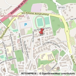 Mappa Via Carlo Nazzaro, 2/4, 83100 Avellino, Avellino (Campania)