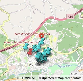 Mappa Via Pellegrino Pellecchia, 83100 Avellino AV, Italia (0.9765)
