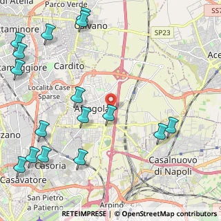 Mappa Via Biagio Castiello, 80021 Afragola NA, Italia (3.25438)