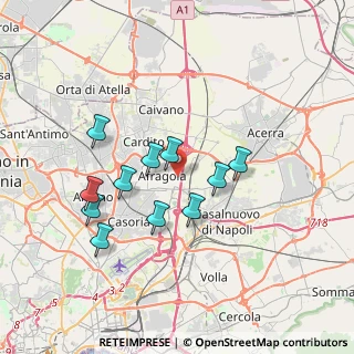 Mappa Via Biagio Castiello, 80021 Afragola NA, Italia (3.44091)