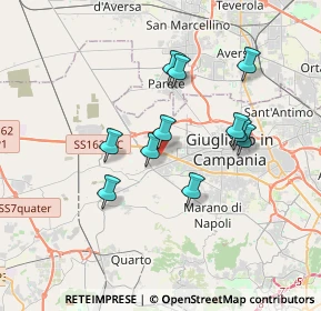 Mappa Via Settimio Severo, 80019 Qualiano NA, Italia (3.25727)