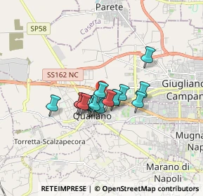 Mappa Via Settimio Severo, 80019 Qualiano NA, Italia (1.144)