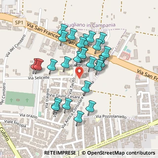 Mappa Via Settimio Severo, 80019 Qualiano NA, Italia (0.21538)