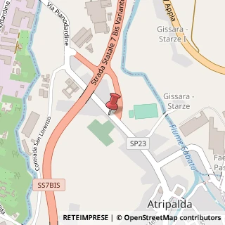 Mappa Via Manfredi, 129/131, 83042 Atripalda, Avellino (Campania)