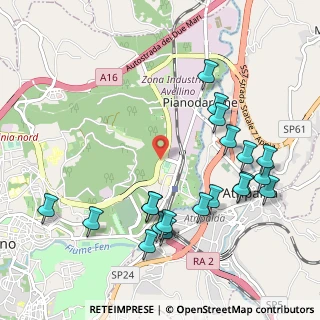 Mappa Contrada Fontanatetta, 83100 Avellino AV, Italia (1.244)
