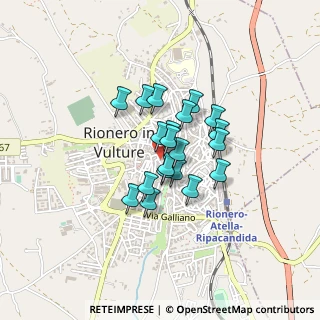 Mappa Rampa Umberto I, 85028 Rionero In Vulture PZ, Italia (0.291)