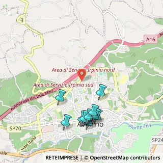 Mappa Via Annarumma, 83100 Avellino AV, Italia (1.20727)