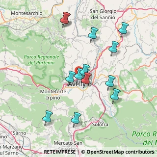 Mappa Via Annarumma, 83100 Avellino AV, Italia (7.77929)