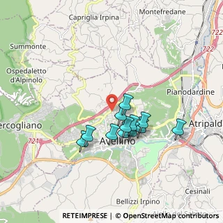Mappa Via Annarumma, 83100 Avellino AV, Italia (1.49667)