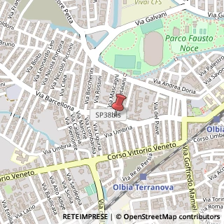 Mappa Via Barcellona, 5, 07026 Olbia, Olbia-Tempio (Sardegna)