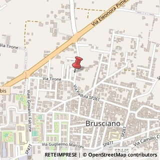 Mappa Via Padula, 137, 80031 Brusciano, Napoli (Campania)