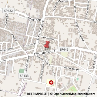 Mappa Corso Umberto I, 36, 80034 Marigliano, Napoli (Campania)