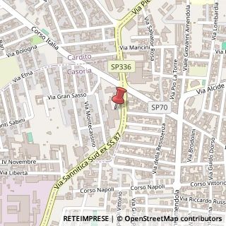 Mappa Strada Statale Sannitica, 87, 80026 Casoria, Napoli (Campania)