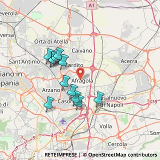 Mappa Via Galileo Galilei, 80021 Afragola NA, Italia (3.48667)