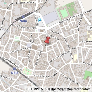 Mappa Via Principessa Margherita, 52, 80035 Nola, Napoli (Campania)